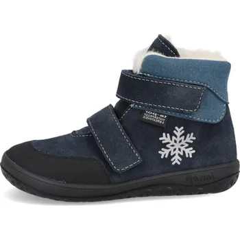 Dívčí obuv Zimní obuv Jonap Jerry tmavě modrá vločka s membránou Velikost: 22