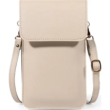 Kabelka Kabelka na mobil Simply Elegant s popruhem béžová