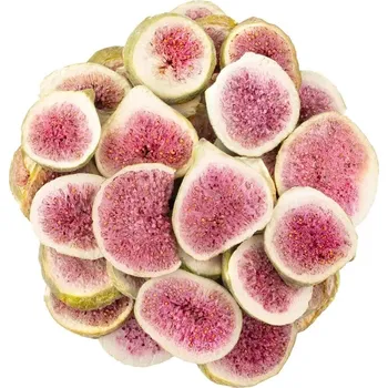 Sušené ovoce SVĚT PLODU Fíky lyofilizované plátky Hmotnost: 50g