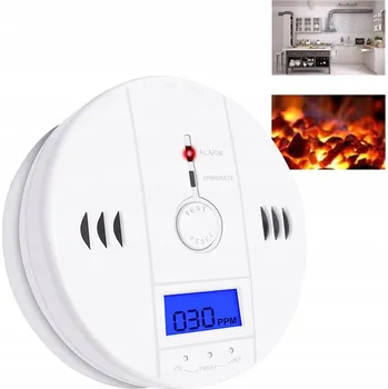 Detektor CO DETEKTOR OXIDU UHELNATÉHO BEZDRÁTOVÝ HLÁSIČ OXIDU UHELNATÉHO S CERTIFIKACÍ