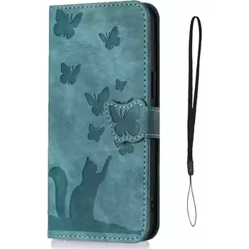 Book Cat iPhone 17 Pro, zelená