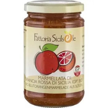 Fattoria Sicilsole Marmeláda z červených pomerančů 370 g bio BIO VEGAN Množství: 1 ks