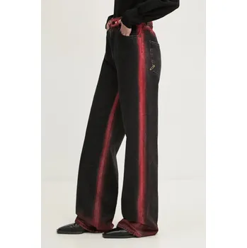 Dámské džíny Džíny K+LUSHA KLW03007DF139KLW83 černá 99J, vel. 26