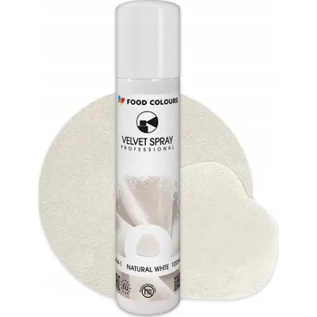 Potravinářské barvivo Barvivo ve spreji Food Colours 100 g 100 ml 1 ks bílá