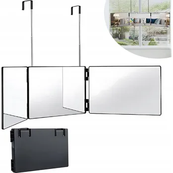 Zrcadlo ZRCADLO K SAMOSTATNÉMU STŘÍHÁNÍ PRO SKLÁDACÍ ZRCADLO 360 STUPŇŮ 3-CESTNÉ