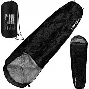 Spacák Spací pytel SPOKEY Mummy S Kapucí na kempování + Obal 220x85 cm