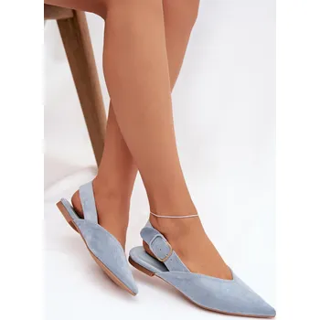 Dámské baleríny Dámské baleríny S přezkou Modré Tanelia 41
