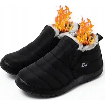 Dámská zimní obuv ZIMNÍ BOTY KOTNÍKOVÉ BOTY TEPLÉ ZATEPLENÉ SNĚHULE VODĚODOLNÉ UNISEX VEL. 42