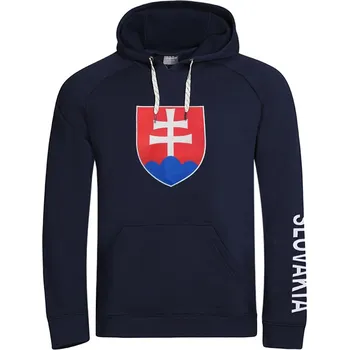Pánská mikina Pánská tepláková mikina PROGRESS SK Hoody Man tm.modrá Velikost: XL
