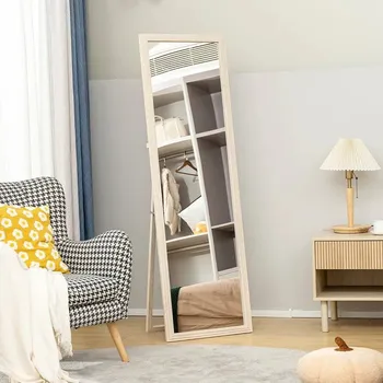 Zrcadlo HOMCOM 160 x 50 cm bílá