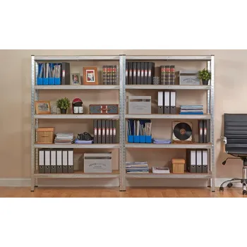 Dílenský regál Regál 180x75x40 cm kovový zinkovaný 5-policový