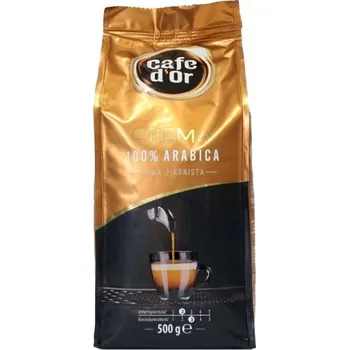 Káva KÁVA ZRNA CAFE D'OR CREMA 100% ARABICA 500 G