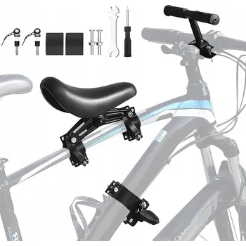 cyklosedačka Přední cyklosedačka Dětská sedačka na kolo Přední sedačka černá