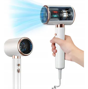 Fén Hotelový fén na vlasy, výkonný, koncentrátor, držák, 2000 W