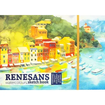 Renesans Blok na akvarel PORTOFINO A5+ 300 g/m2