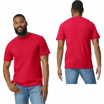 Pánské tričko Pánské tričko Gildan SOFSTYLE GI6500 ČERVENÉ 5XL