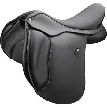 Jezdecké sedlo Univerzální sedlo WINTEC 500 Wide černé 17"