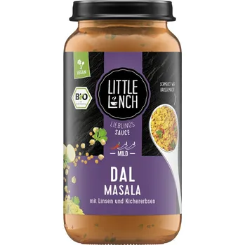 Omáčka Little Lunch Omáčka Dal Masala 250 g bio BIO VEGAN Množství: 1 ks