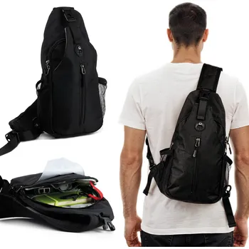 Allbag ledvinka přes rameno PLECAK004 černá