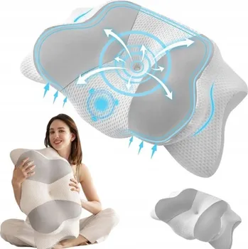 Polštář Ortopedický Polštář z Paměťové Pěny pro Zdravý Spánek a Podporu Páteře, Ergonomický