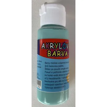 Speciální výtvarná barva Akrylová barva 60ml - cobalt green-tyrkysová