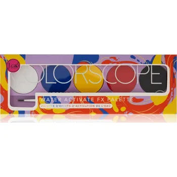 Paletka dekorativní kosmetiky J.Cat Beauty ColorScope paletka na tvář se štětečkem odstín Primary 5 g