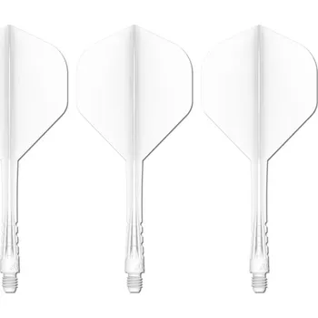 Příslušenství pro šipky Mission Letky Force 90 Vortex - Standard No2 - Medium - White F4599