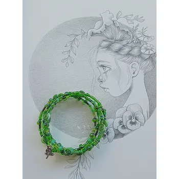 Náramek Emada Náramek, 2017, paměťový drát, Adel, 1 ks