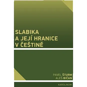 Český jazyk Slabika a její hranice v češtině - Aleš Bičan, Pavel Šturm