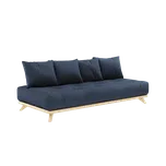 KARUP DESIGN Dřevěná pohovka SENZA královsky modrá 200 cm 129101737200