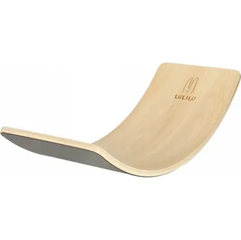 Dřevěná hračka Hračka Lulilo Balanční houpací deska - dřevo + flís