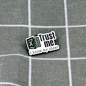 Excel - Trust me I know my sheet / Věř mi, znám svou tabulku