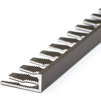 Stavební profil Lišta Havos Flexi tvarovací L 12,5 /2,5m hliník elox bronz (Al flexi "L" 12,5mm /2,5m elox bronz)