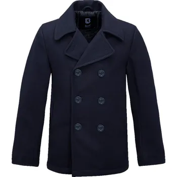 Pánský zimní kabát BRANDIT kabát pánský 3109.8 Pea Coat 4XL tmavě modrá