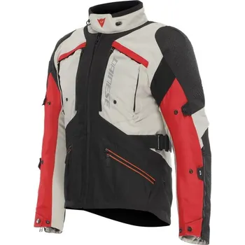 Moto bunda Dainese Dainese GULLFOSS D-DRY adventure bunda béžová/černá/červená vel.56 56