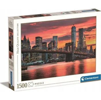 Puzzle PUZZLE 1500 HQ EAST RIVER ZA SOUMAKU, CLEMENTONI