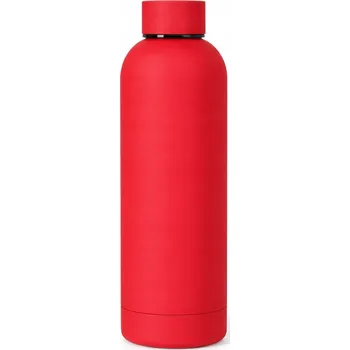 Termoska Termoska ocelová 500 ml na teplé i studené nápoje červená