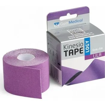 Zdravotnický materiál Bavlněný tejp - 5cm x 5m, fialový