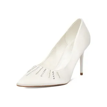 Dámské lodičky Lodičky DeeZee CEO-CD24-205 Bílá 36