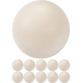 Sada 10 náhradních míčků ke stolnímu fotbálku 35 mm | bílé