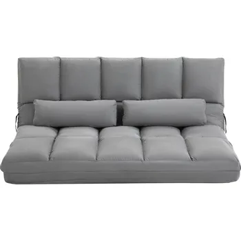 Pohovka Rozkládací pohovka 130 x 73 x 60 cm | šedá