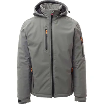 pracovní bunda Bunda zimní PayPer CREEK PAD softshellová kouřová 3XL