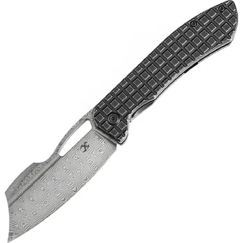 kapesní nůž KANSEPT Cybin Damascus Frame Lock K1080A2