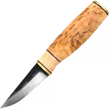 Battle Merchant Finský nůž Brisa Polar Puukko 80 | Karelská bříza &amp; uhlíková ocel