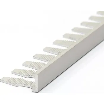 Lišta Havos Flexi tvarovací profil L 8 /2,5m hliník elox přírodní (AL flexi "L" 8mm / 2,5m elox přírodní )