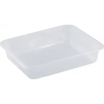 Jednorázové nádobí Zatavovací miska 227x178x50 1-dílná transparentní (400ks)