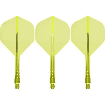 Příslušenství pro šipky Mission Letky Force 90 Vortex - Standard No2 - Midi - Neon Yellow F4622