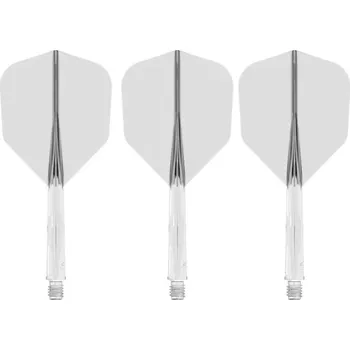 Příslušenství pro šipky Mission Letky Force 90 - Standard No6 - Midi - Clear F4443