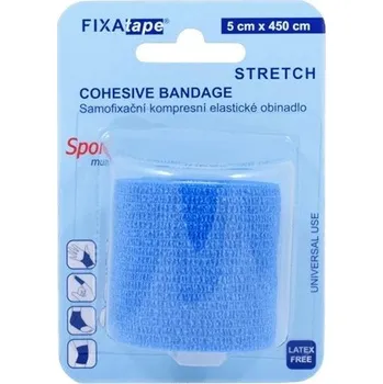 FIXAtape STRETCH samofix.ob.5x450cm blister blue