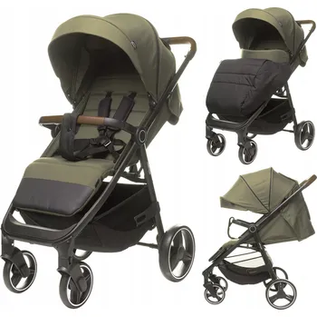 Kočárek Sportovní kočárek 4Baby Stinger XXIII khaki